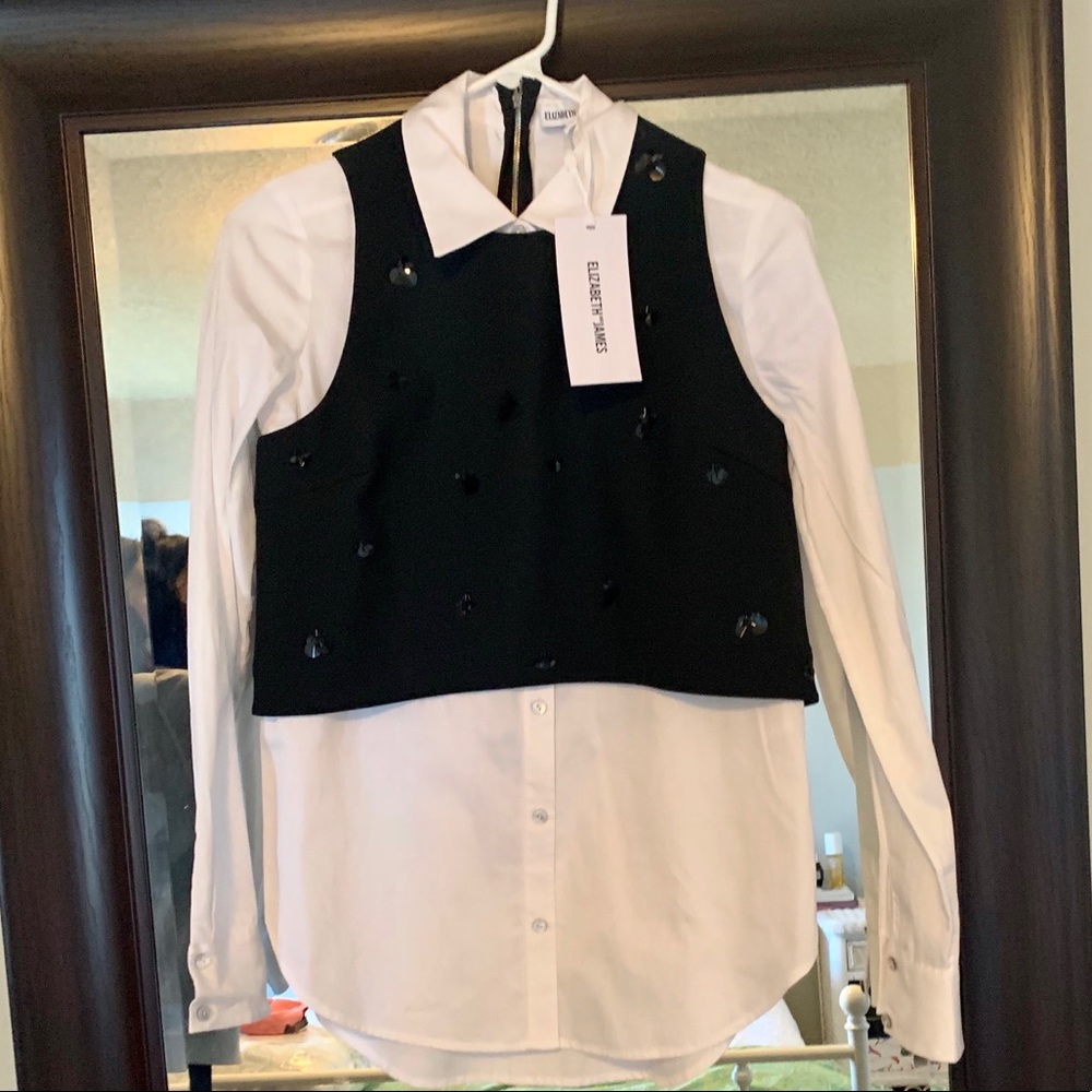 Elizabeth and James Valla dress shirt NWT